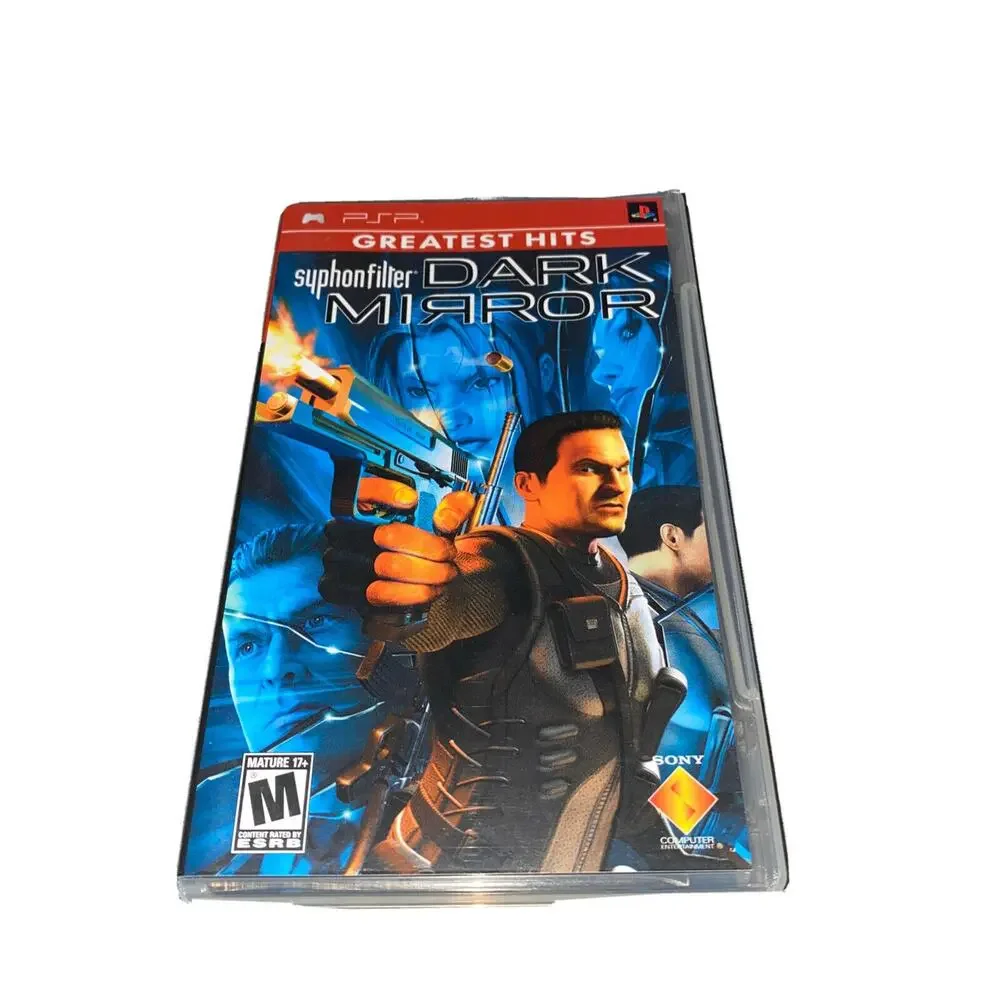 PlayStation PSP Covers and Cases. NO GAMES! Syphonfilter Dark Mirror